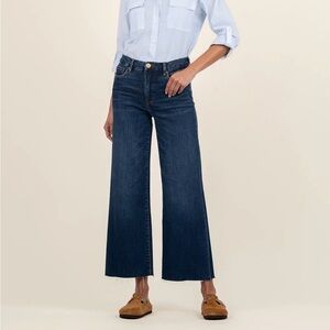 Kit from the Kloth Meg Wide-Leg Blue Jeans, Size 2